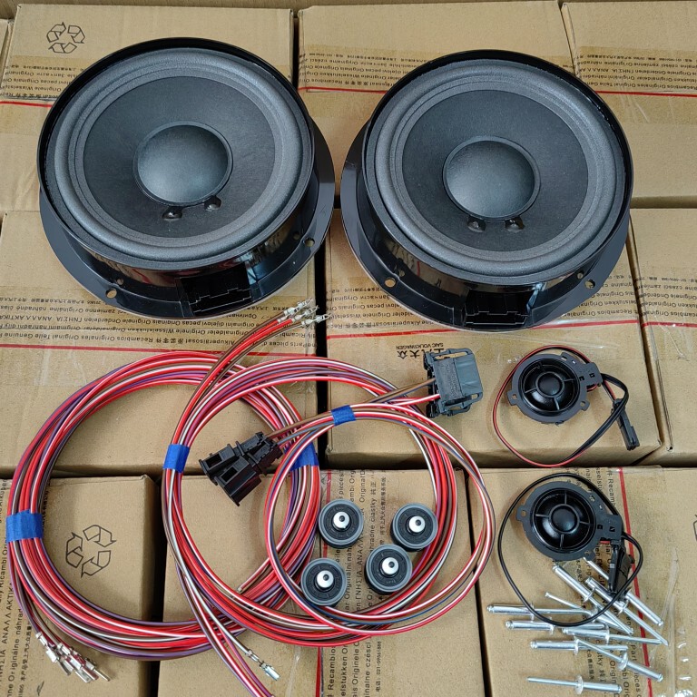 Volkswagen Touran Tiguan Skoda Yeti Octavia Rear Door Upgrade Speakers Car Door Tweeter Speakers