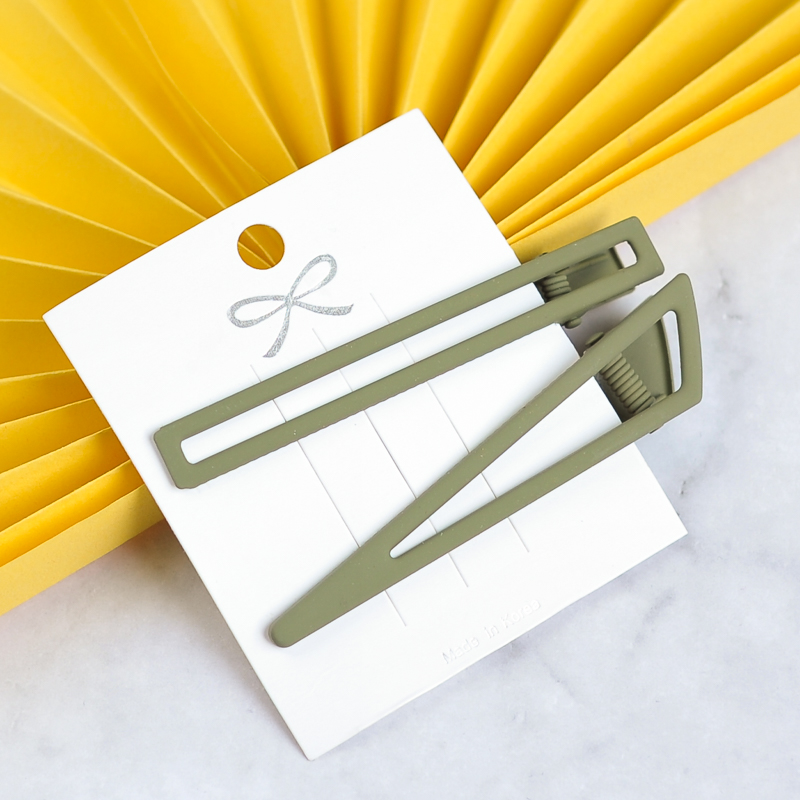 images 1:Simple hair clip broken hair clip head decorated with hair top clip a word clip Liu Haika duck mouth clip girl