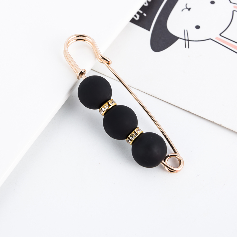 Bướm ngọc tình yêu xu hướng áo len cardigan áo len trâm cài pin Hàn Quốc khăn choàng hoang dã pin lớn pin phụ kiện - Trâm cài ghim cài áo