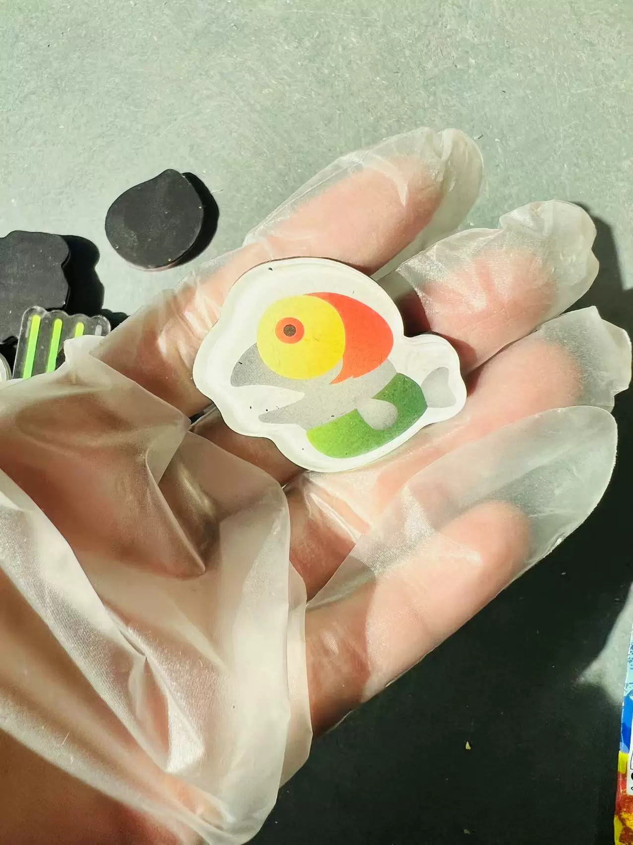 Bandai, японская бытовая игрушка из акрила холодильник-магнит