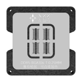 鑫智造 Частицы временного хранения памяти DDR5 BGA106 ремонт ноутбука с позиционирующей пластиной из луженой стальной сетки