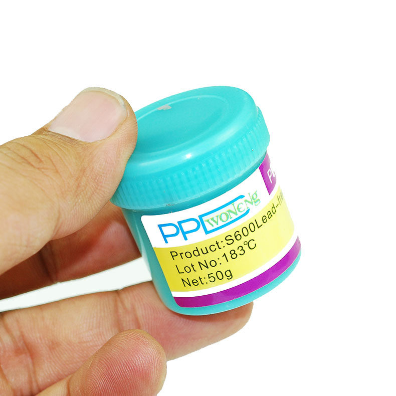 Leaded medium and low temperature tin paste Samsung mobile phone repair hard drive CPU tin tin paste tin point full 183 degrees