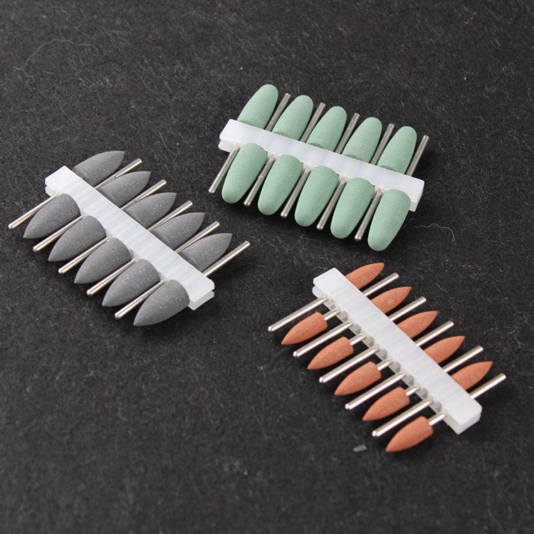 Dental materials Silicone polishing grinding head Resin-based porcelain tooth jewelry polishing South Korea grinding machine