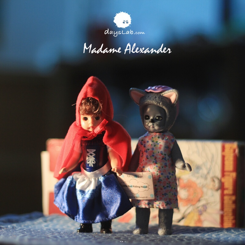 Little Red Riding Hood and Grandma the Wolf Alexander Antique Dolls Mcdonald's Halloween Christmas Gifts for Girls