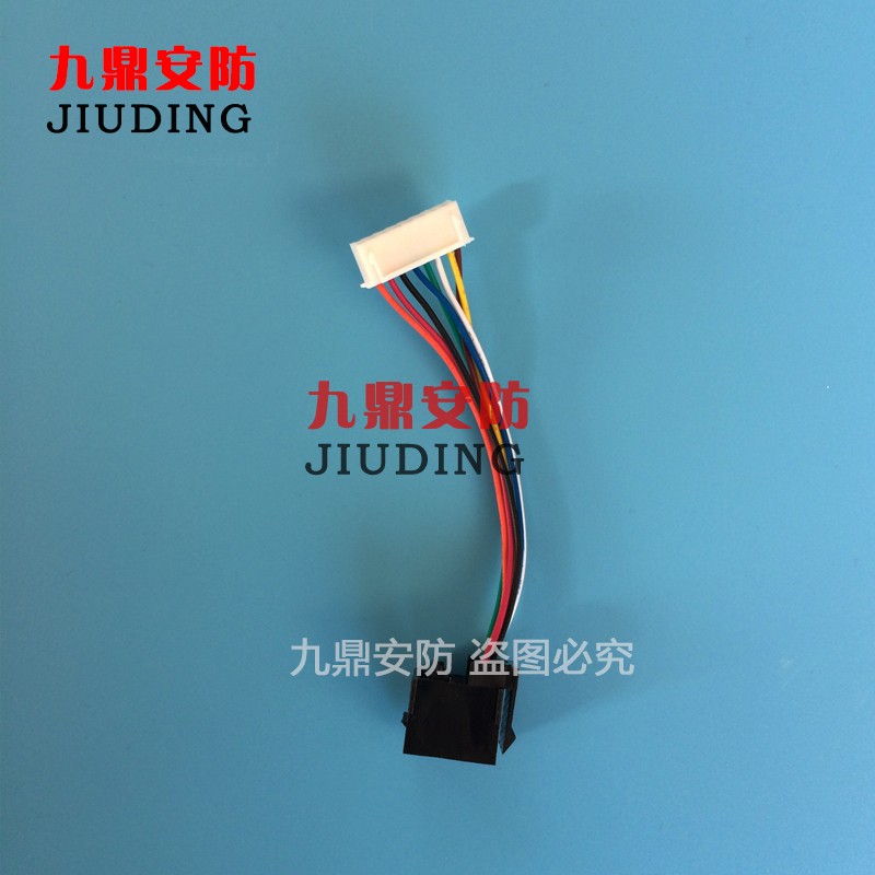 Liilin L8-5004 Color Visual Doorbell Talkback RJ45 Transfer Line 8 Core Turn Network Interface Crystal Head Connection Data