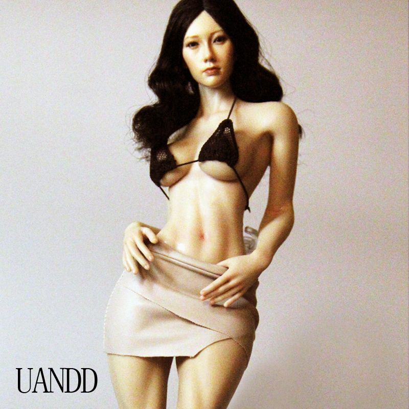 Ud Slim Waist Wide Hips Version Partially in Stock Female Soldier Body Plastic-Coated Soldier Body Six-Point Joint Movable