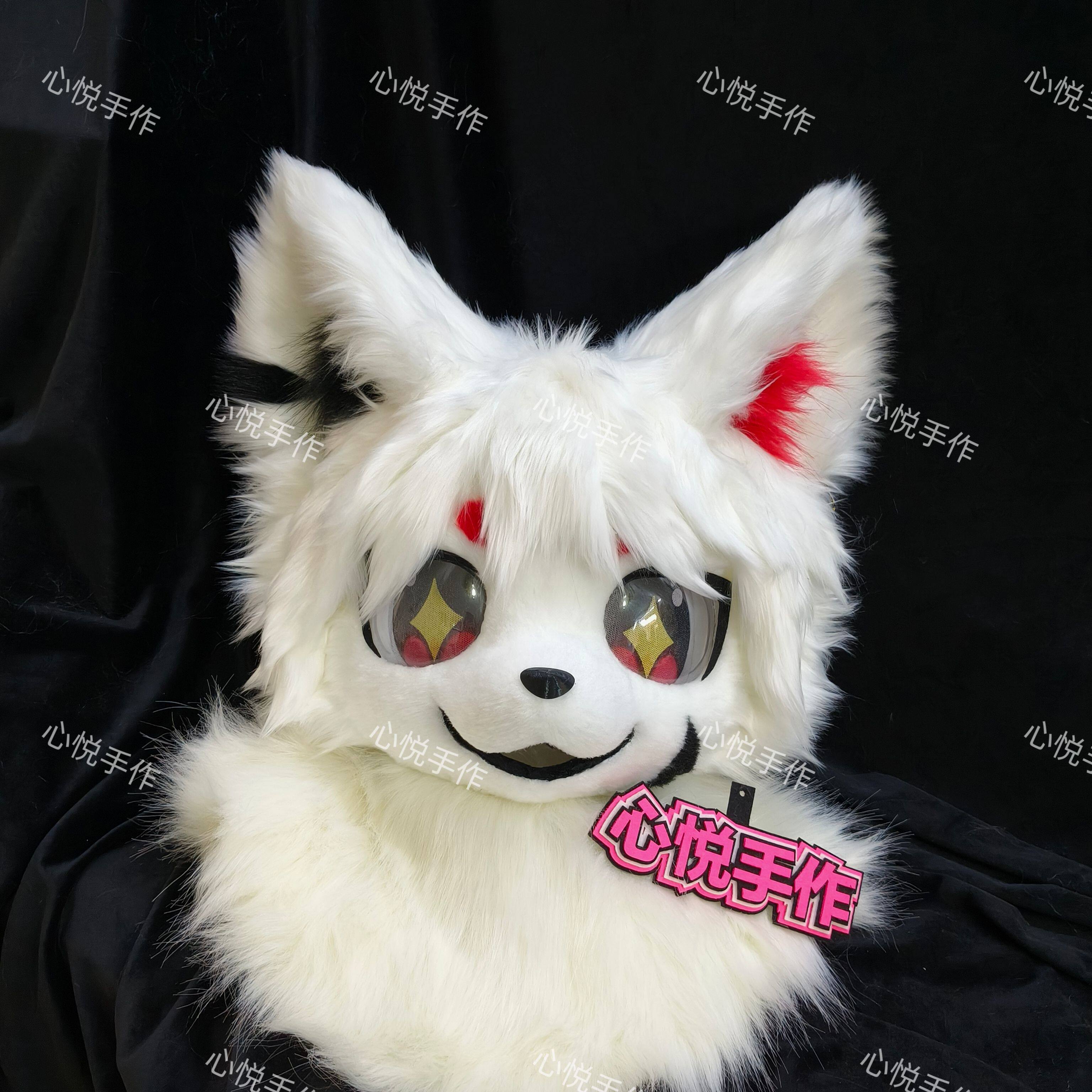 日系兽装Cos服,萌化你的漫展福瑞梦!原创成品Fursuit单头头套,让你成为全场焦点!-furry福瑞-淘宝好物网
