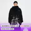 FPA (VENGETICE)Spring ruins printed structure hoodie loose jacket National tide brand hip-hop sweater