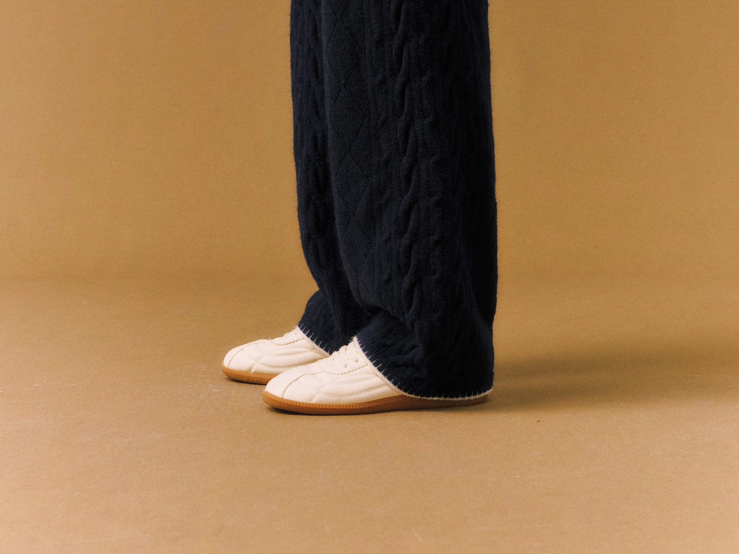 FPA Straight-Leg Cable-Knit Pants