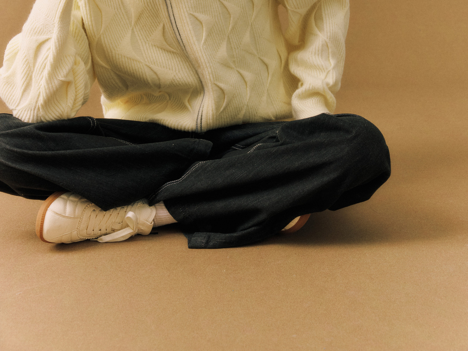 FPA Cable-Knit Zip-Up Sweater