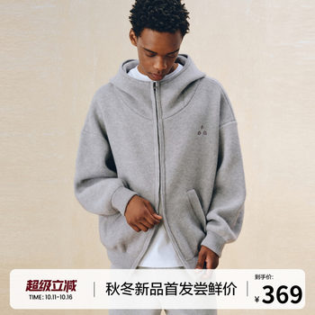Fpa windproof collar basic lazy hooded sweater autumn loose retro casual couple wear knitted hoodie jacket Fpa windproof collar basic lazy hooded sweater autumn loose retro casual couple wear knitted hoodie jacket