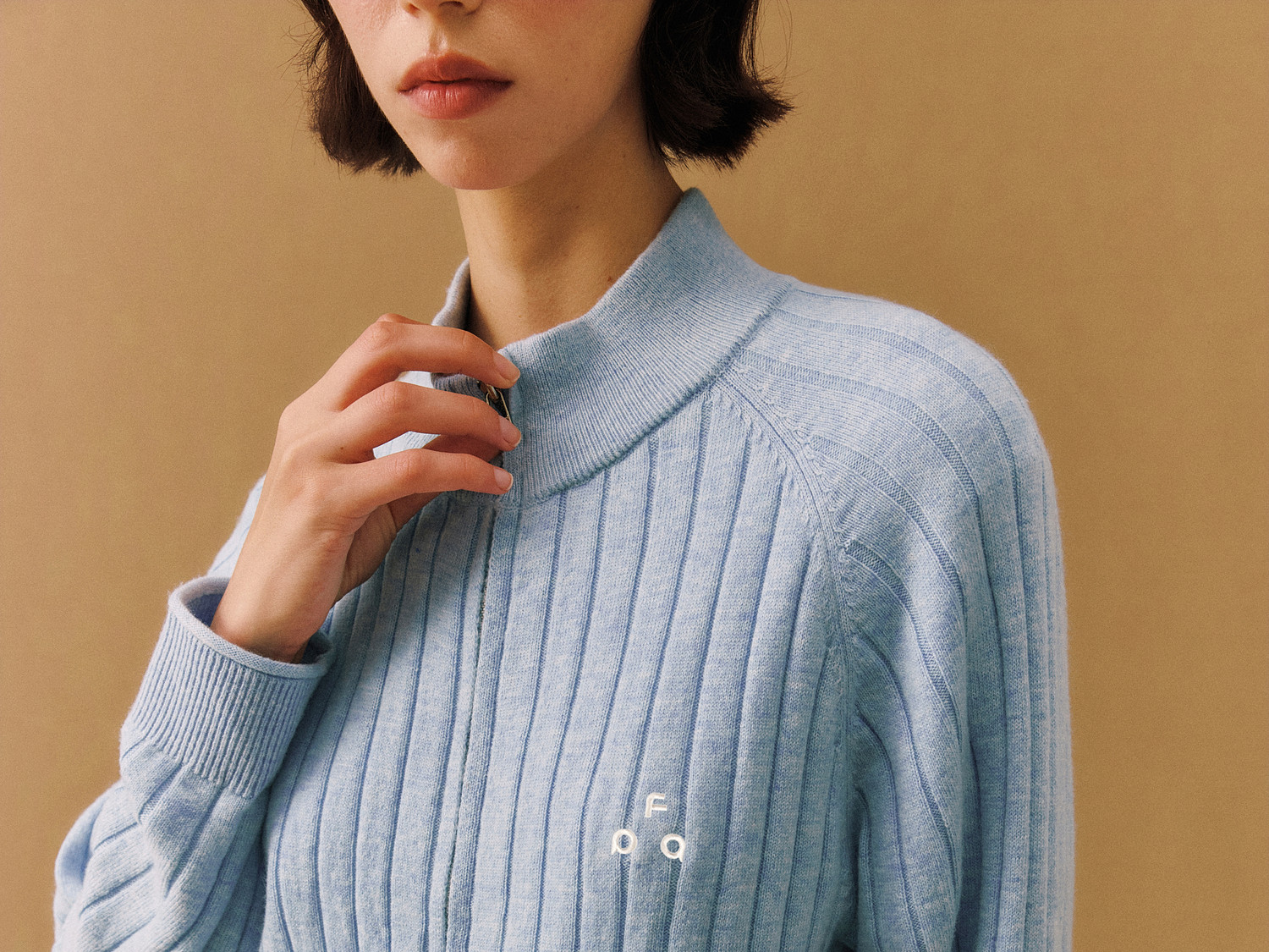 FPA Wool Ribbed Cardigan