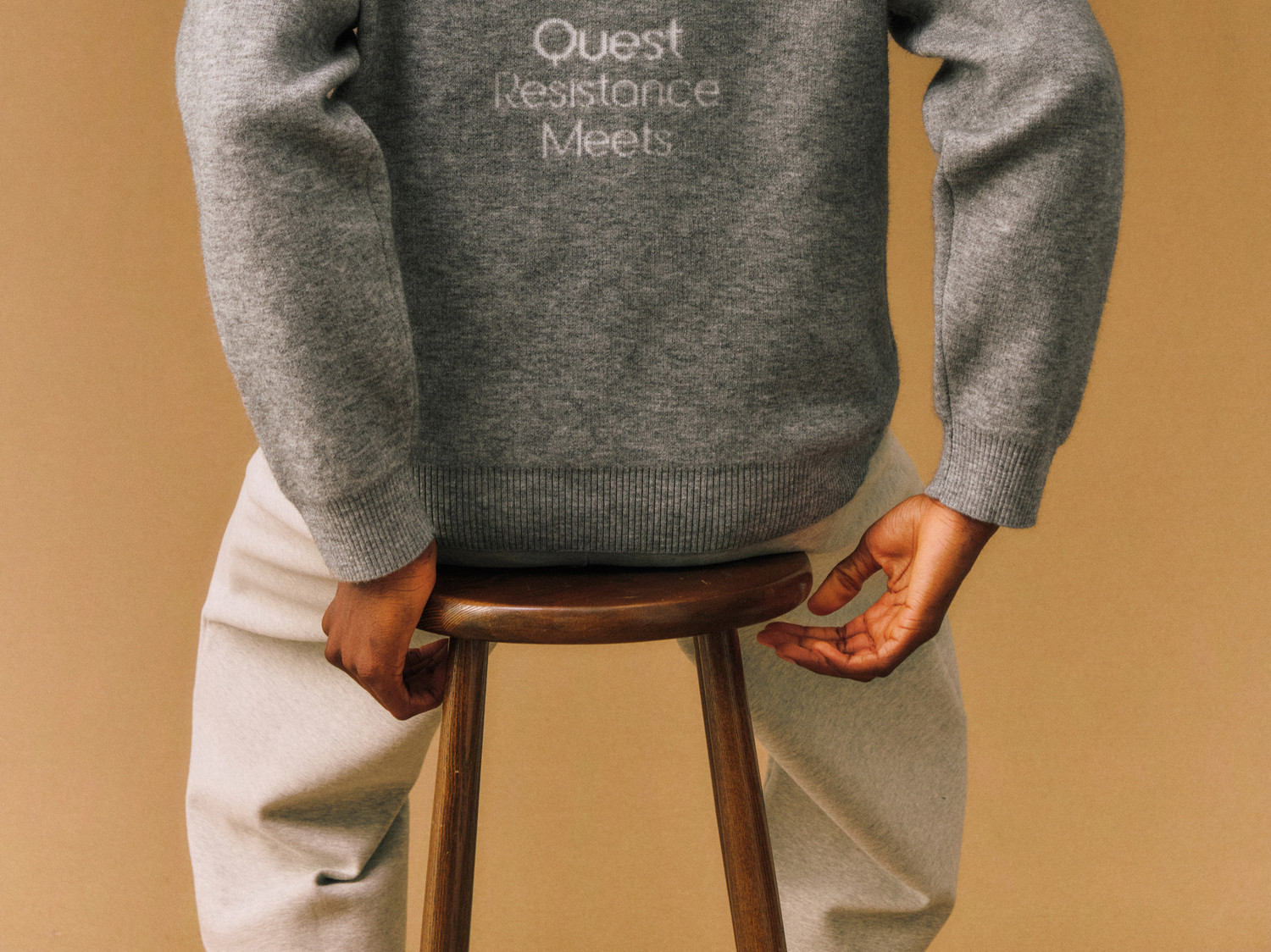 FPA Jacquard Crew Neck Raglan Sweater