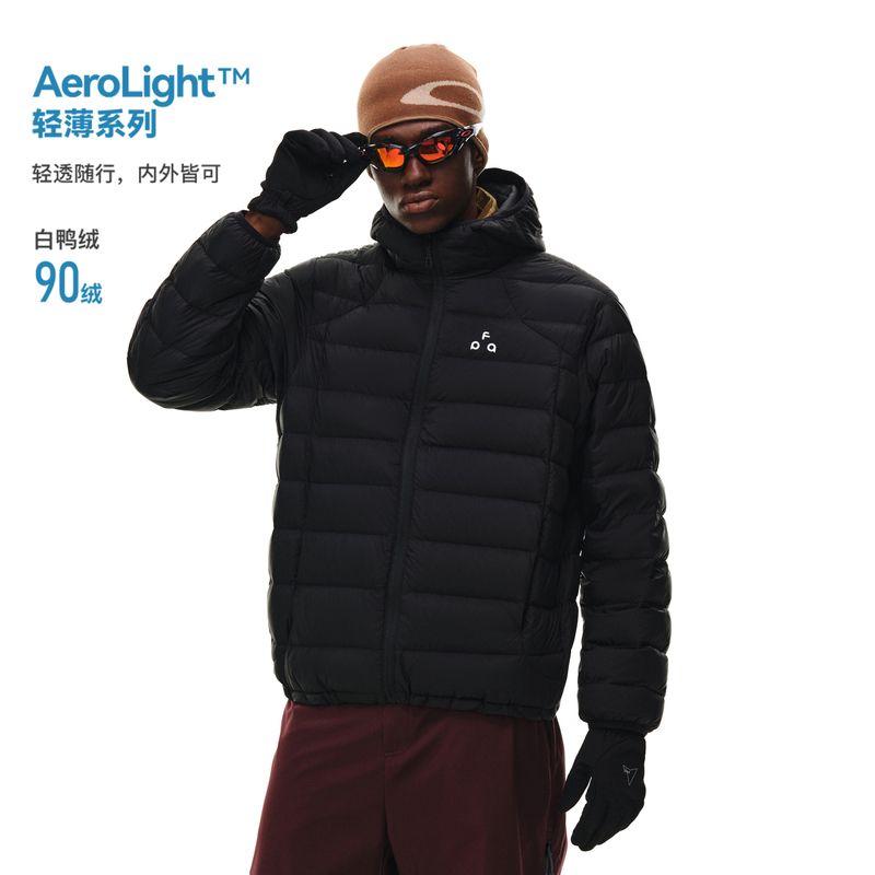 Fpa Brand Triangle Logo Hooded down Jacket Autumn and Winter Sports Lightweight Warm Couple Ribbed down Jacket for Men Fpa Brand Triangle Logo Hooded down Jacket Autumn and Winter Sports Lightweight Warm Couple Ribbed down Jacket for Men