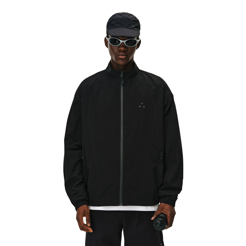 Fpa Long-Staple Cotton Salt-Shrink Jacket, Spring and Autumn Thin Zipper Stand-Up Collar High-End American Outdoor Couple Sports Jacket