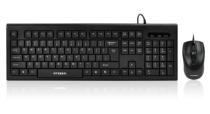 Hyundai HY1002 office home wired keyboard mouse set waterproof desktop computer laptop game keyboard and mouse
