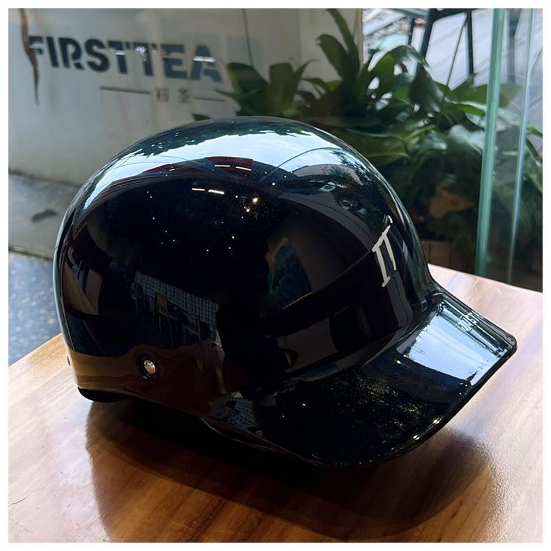 New C-Certified Electric Vehicle Sun Protection Helmet, Duckbill Cap, Half Helmet, Unisex Motorcycle and Electric Scooter Safety Helmet
