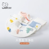 Детский водонепроницаемый нагрудник, хлопковый слюнявчик для новорожденных для мальчиков и девочек