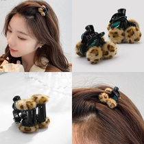 Plush BAO WEN small grip clip personality ins front forehead hairpin temperament Liu Haiclip tennis red female side clip Hairpin Hairpin