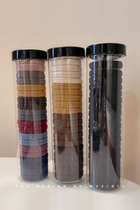 Quality good black head rope hair ring Durable Not Le Hair Hair Rope Rubber Band Female Zou Han Version High Elastic Leather Cover