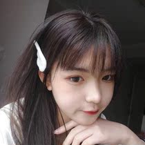 9 9M 1 pair of Japanese enchanted teenage girl small cherry Xie Enron plush angel wings hair clip white wings hairpin