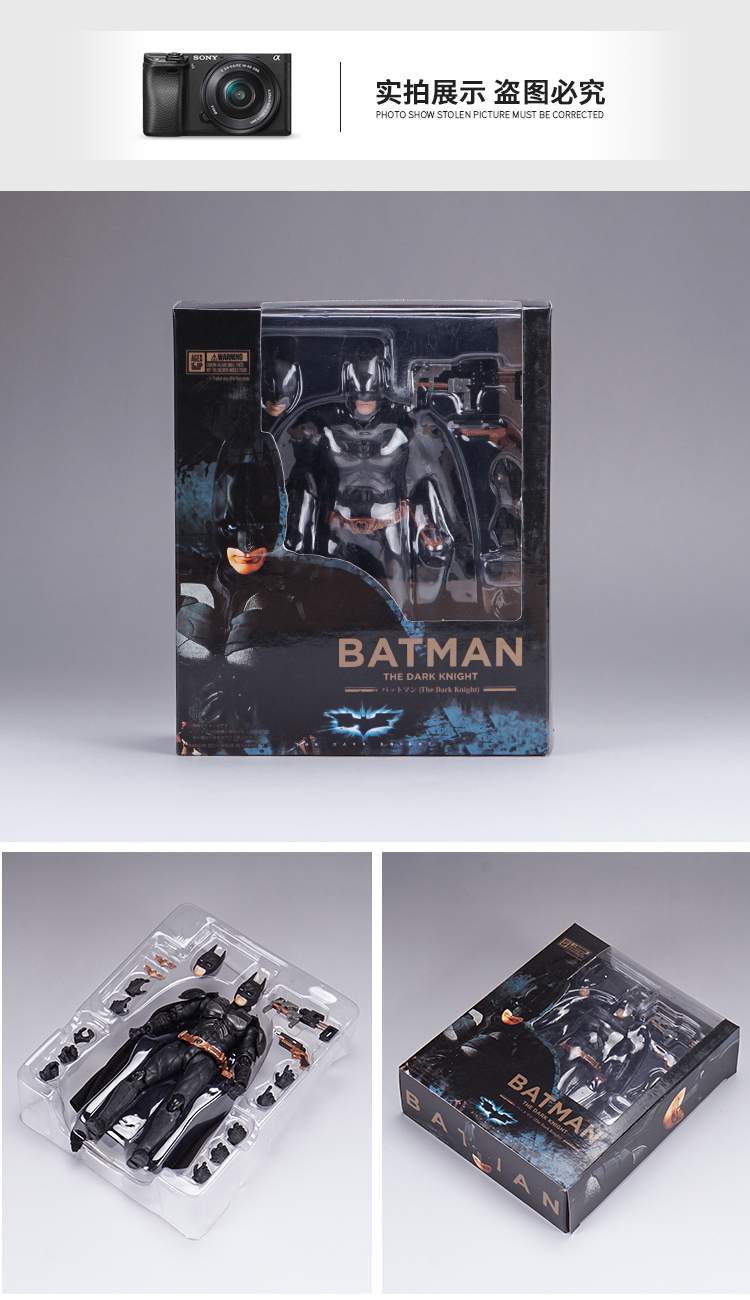 Bán chạy nhất trong nước SHF Batman Dark Knight Dark Knight Làm bằng tay DC Comics Bruce Wayne? - Capsule Đồ chơi / Búp bê / BJD / Đồ chơi binh sĩ búp bê hàn quốc