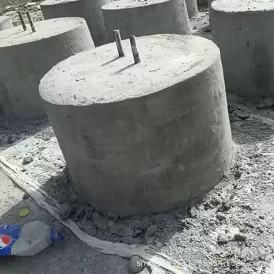 Factory direct solar photovoltaic power generation base concrete base cement base