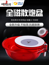 Mermaid full magnetic scatter gun basin pull bait plate plastic open bait basin bait basin mix bait open bait food box