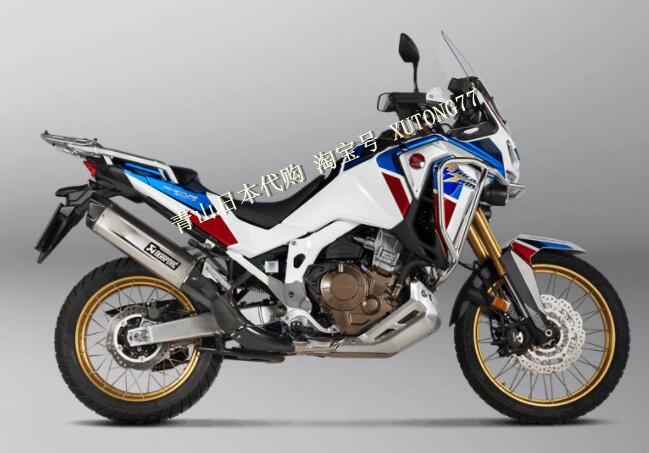 20 models of Honda non-dual CRF1100L and ADV Scorpion Titanium alloy tail exhaust pipes shipped from Japan