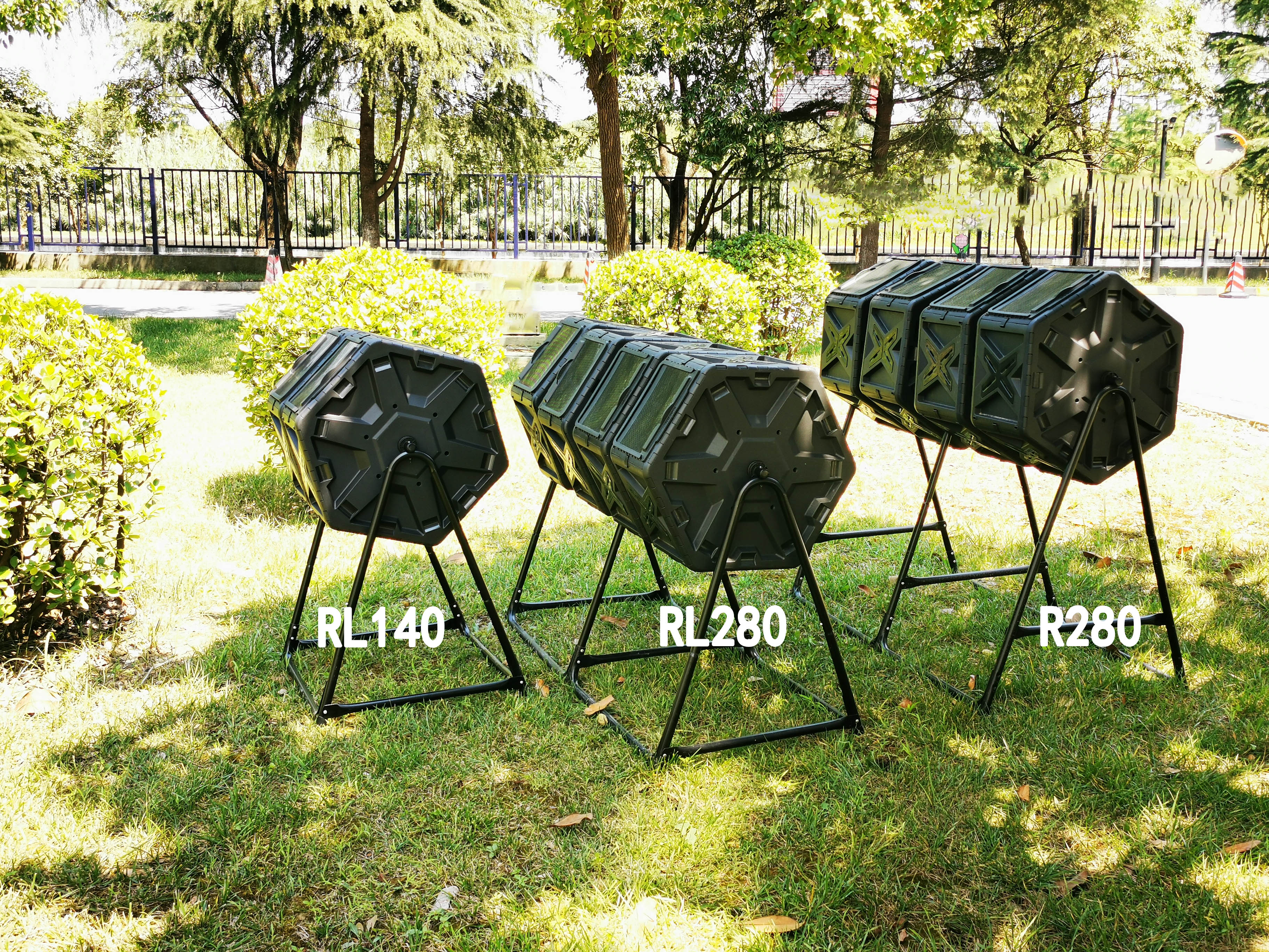 Biolan One rotary compost box 1 x Spinning Compost Bin garbage sorting