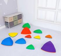 Plastic stilts cai ta shi stepping stone guo he shi hemisphere Stone balance training stone sensory integration training equipment guo he shi