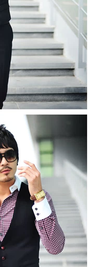 2018 đích thực Hàn Quốc rung động Slim kinh doanh bình thường khí chất nam triều nam vest nam áo sơ mi đặc biệt - Áo thể thao áo tank top gym