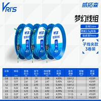 3,6 метра [импортированный оригинальный шелковый супер сильный сила тяги] 3 объема подгруппы зажима