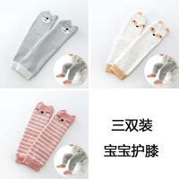 3 двойной мгновенный] White Fox+Pink Rabbit+Grey Squint
