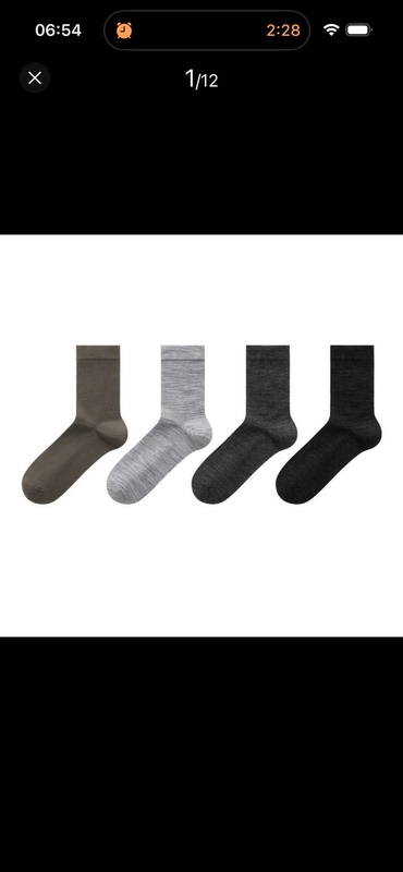 Sam's Supermarket Genuine Australian Merino Lightweight Machine-Washable Wool Socks, Men's and Women's Wool Socks, 4 Pairs Pack Sam's Supermarket Genuine Australian Merino Lightweight Machine-Washable Wool Socks, Men's and Women's Wool Socks, 4 Pairs Pack