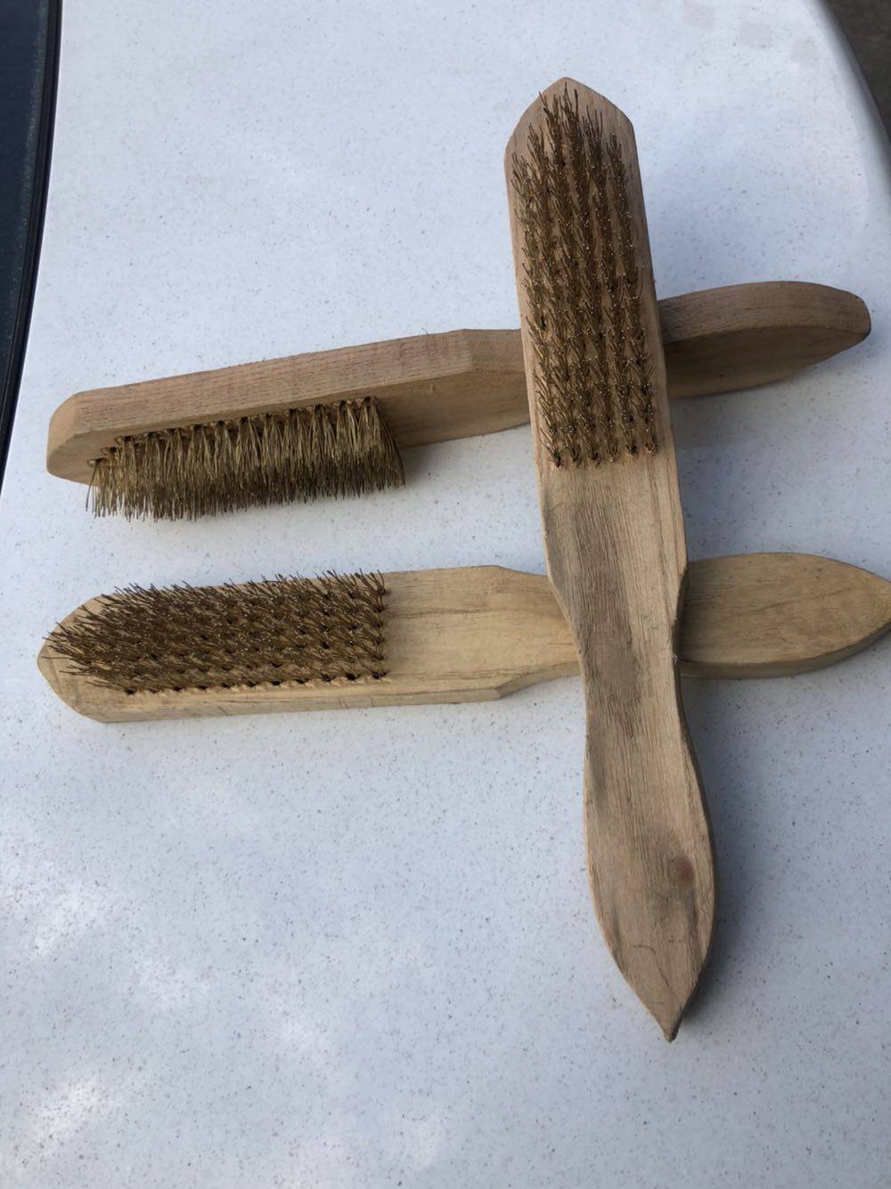 Steel wire brush wire brush chu xiu shua mu bing shua scales brush brush factory direct te shi hui