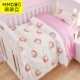 Trẻ em mẫu giáo quilt ba mảnh ngủ trưa lõi bông chứa chăn bông có thể được tùy chỉnh giường bé sản phẩm giường bé