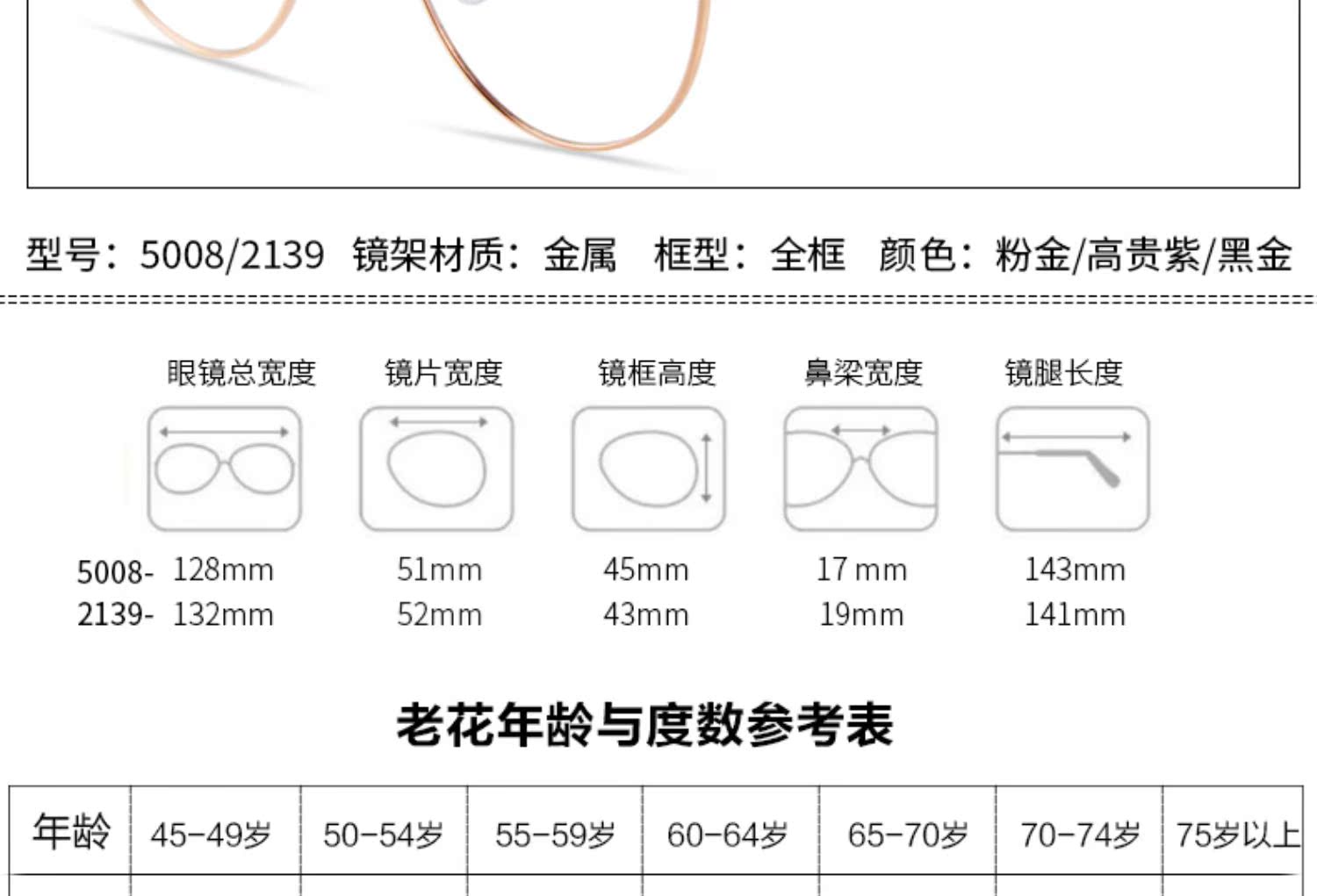 Kính đọc sách mới khung tròn nữ xa và gần sử dụng kép ánh sáng chống xanh đôi ánh sáng HD thông minh tự động zoom cũ - Kính râm kinh mat