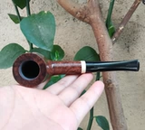 Импортированный каннан деревянный твердый деревянный ручной работы с большой прямой ручкой, ударяя классическую дымную борьбу с 9 -миллиметровым посылкой, посылающий инструмент