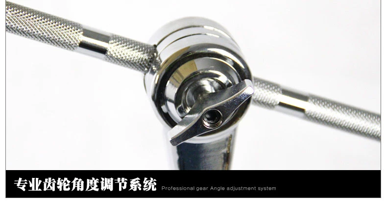 Trống giá giàn thẳng xiên hai với một khung cymbal trống khung Đinh Đinh treo khung xiên sling ngã ba dụng cụ làm sạch - Phụ kiện nhạc cụ capo đàn