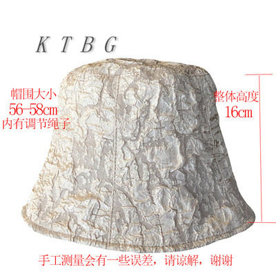 European and American style thin spring and summer lace fisherman's hat for women, cute temperament, Japanese style face-showing small sunshade bucket fisherman's hat