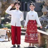 Детская юбка, летнее ханьфу, китайский стиль