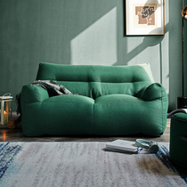 NORDIC SLOTH CHAIR COTTON LINEN DOUBLE BEAN BAG INS NET RED STYLE TATAMI BED ROOM SIMPLE DECK CHAIR BEDROOM SMALL SOFA