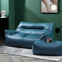 Homestay Japanese-style balcony coffee double sofa small sofa tatami Internet celebrity style lazy sofa bean bag shop recliner