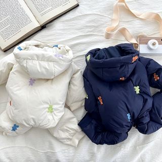 Pet Four-Legged Cotton Coat Teddy Cotton Clothing Dog Clothes Autumn and Winter Clothing Pomeranian Bichon Small Dog Yorkshire Winter