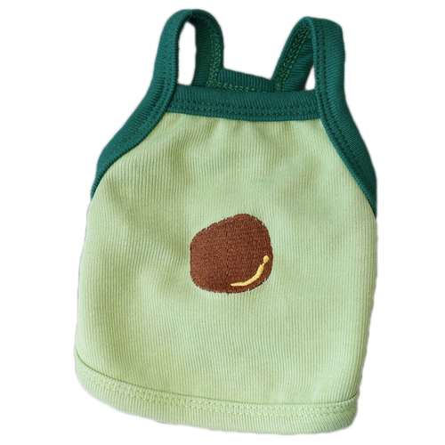 Крутая летняя одежда для домашних животных короткая маленькая подвеска плюшевая бишон медведь