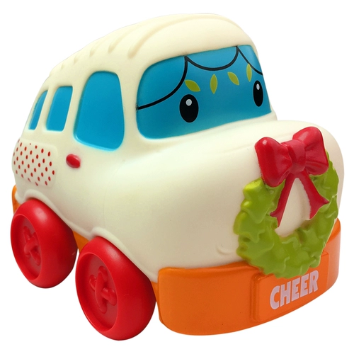 Инфантино американское детское такси скользящее мультфильм мягкий клей автомобиль милый автомобиль выбор 2 единицы