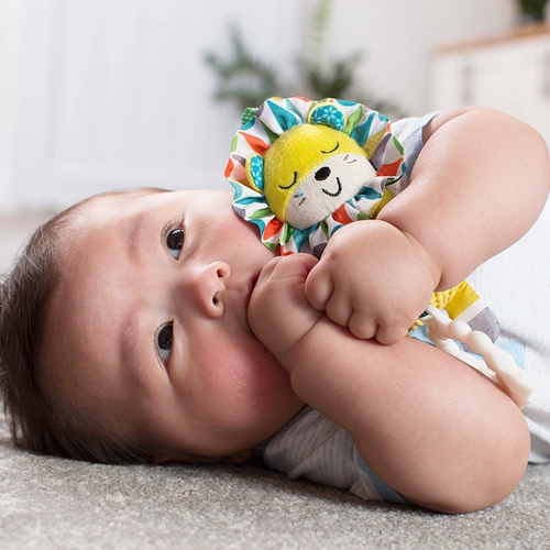 Infantino, трикотажная игрушка для кровати, США, лев, слон