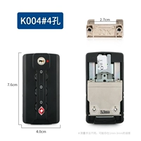 K004#четыре отверстия черные