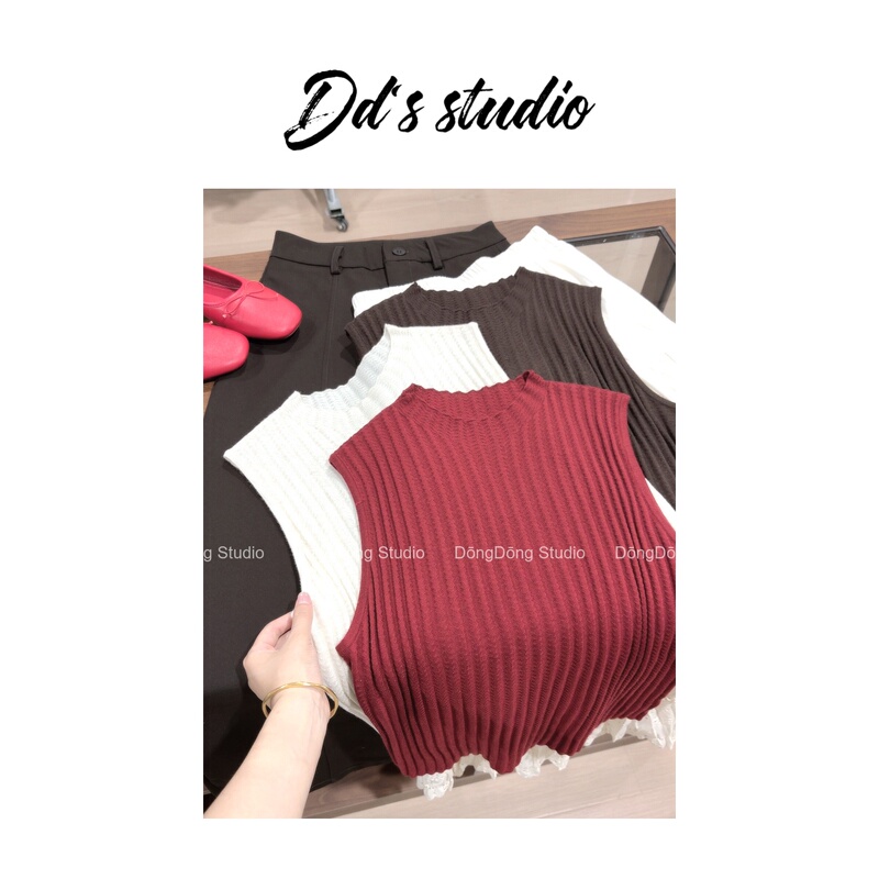 Premium Version! / Spring Vest / Sleeveless Knitted Vest for Women [Length 55cm, Bust 90cm] 26